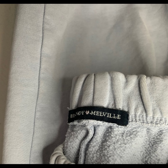 light blue brandy sweatpants - Picture 3 of 4